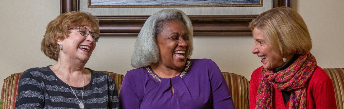 Senior Ladies Laughing - Independent Living in Lansdale, PA
