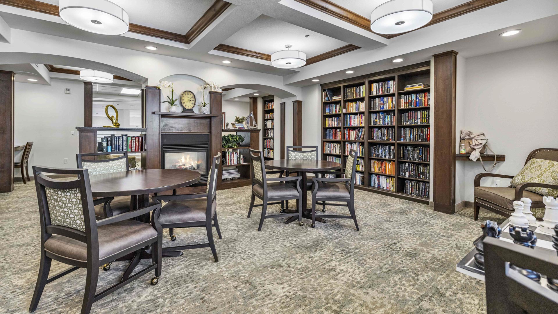 Hudson Estates library