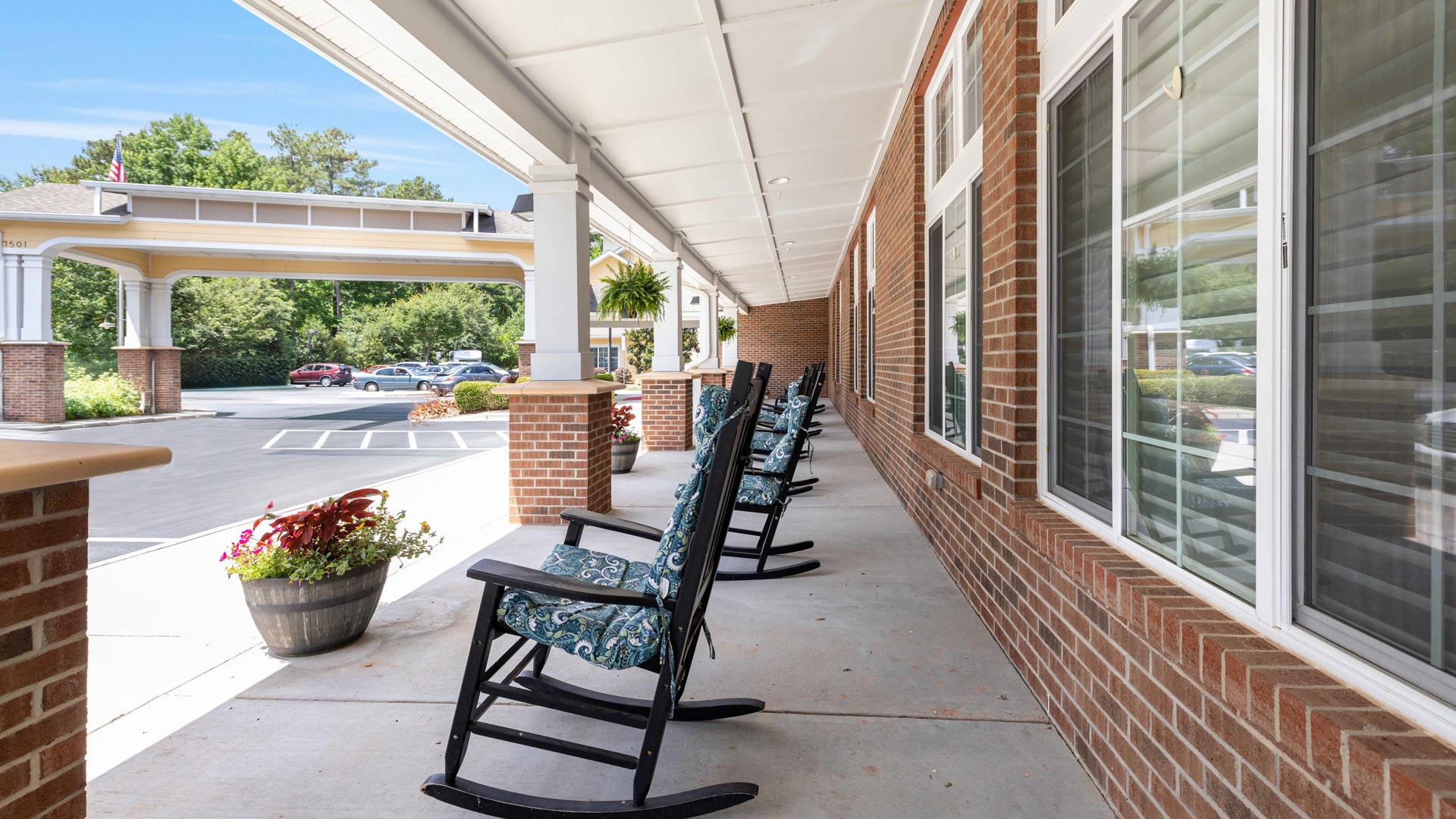 Hudson Estates patio
