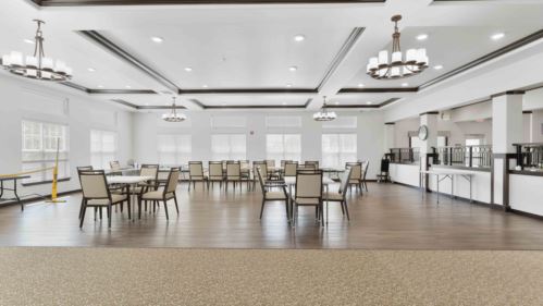 Hudson Estates Activity Room